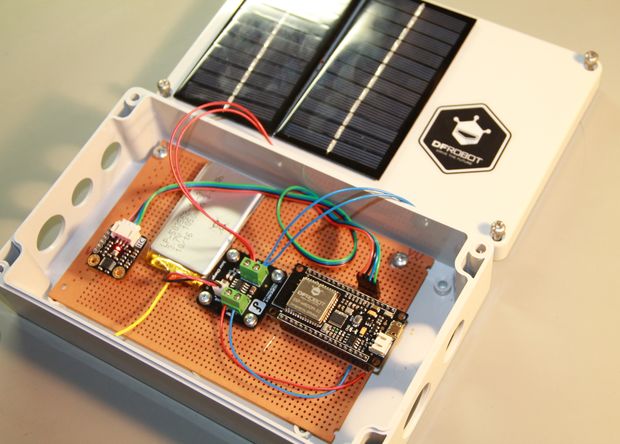 ESP32 Solar Weather Station